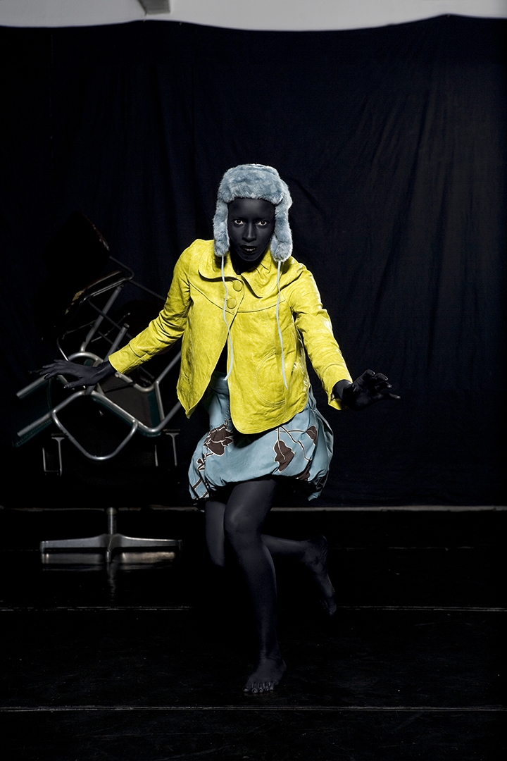 Nicola Vallotto fashion photography milan man editorial black model Kult aline diatta