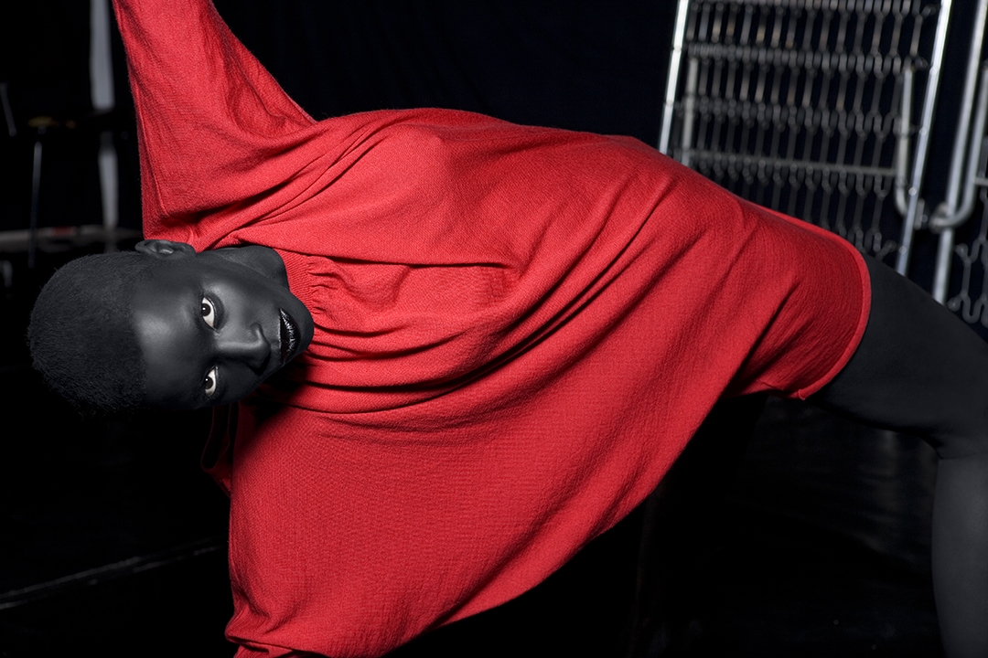 Nicola Vallotto fashion photography milan man editorial black model Kult aline diatta