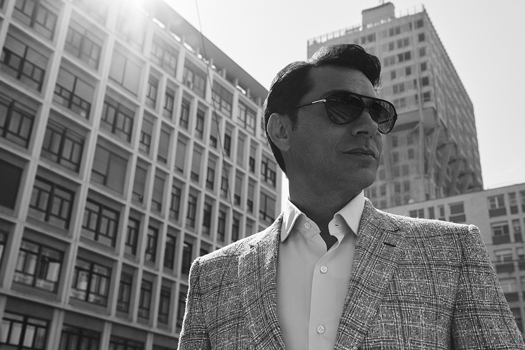 Nicola Vallotto fashion photography milan man editorial torre velasca realpeople