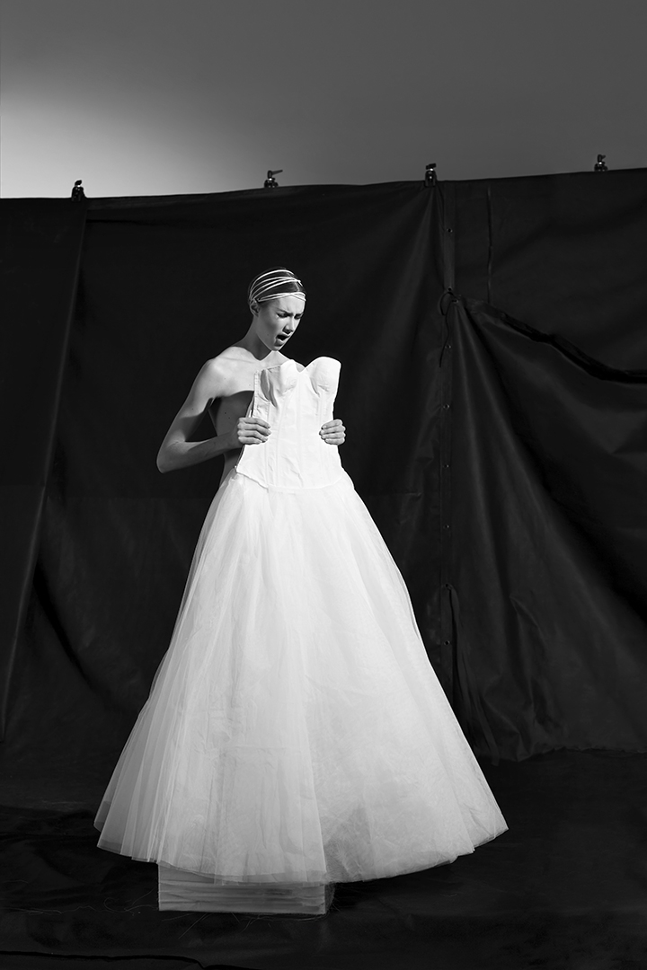 Nicola Vallotto fashion photography photographer milan black and white bw fine art stylish