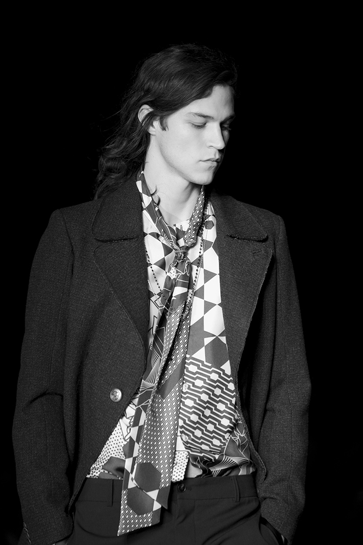 Nicola Vallotto fashion photography photographer milan black and white bw fine art stylish bikkembergs model backstage realpeople